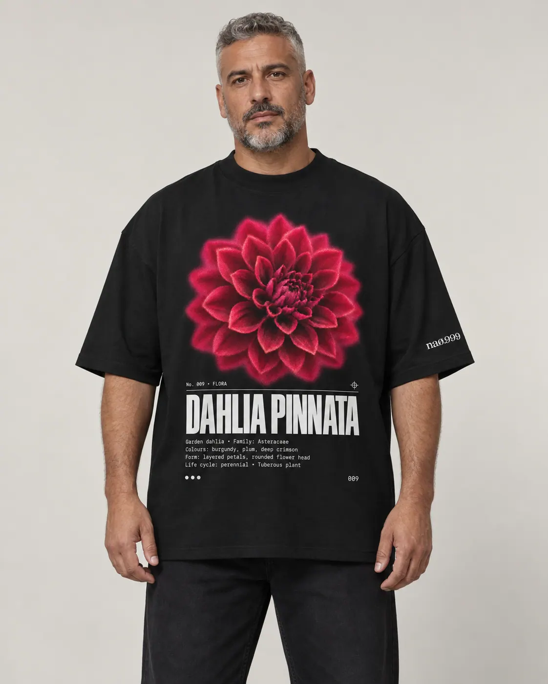 Dahlia pinnata porte