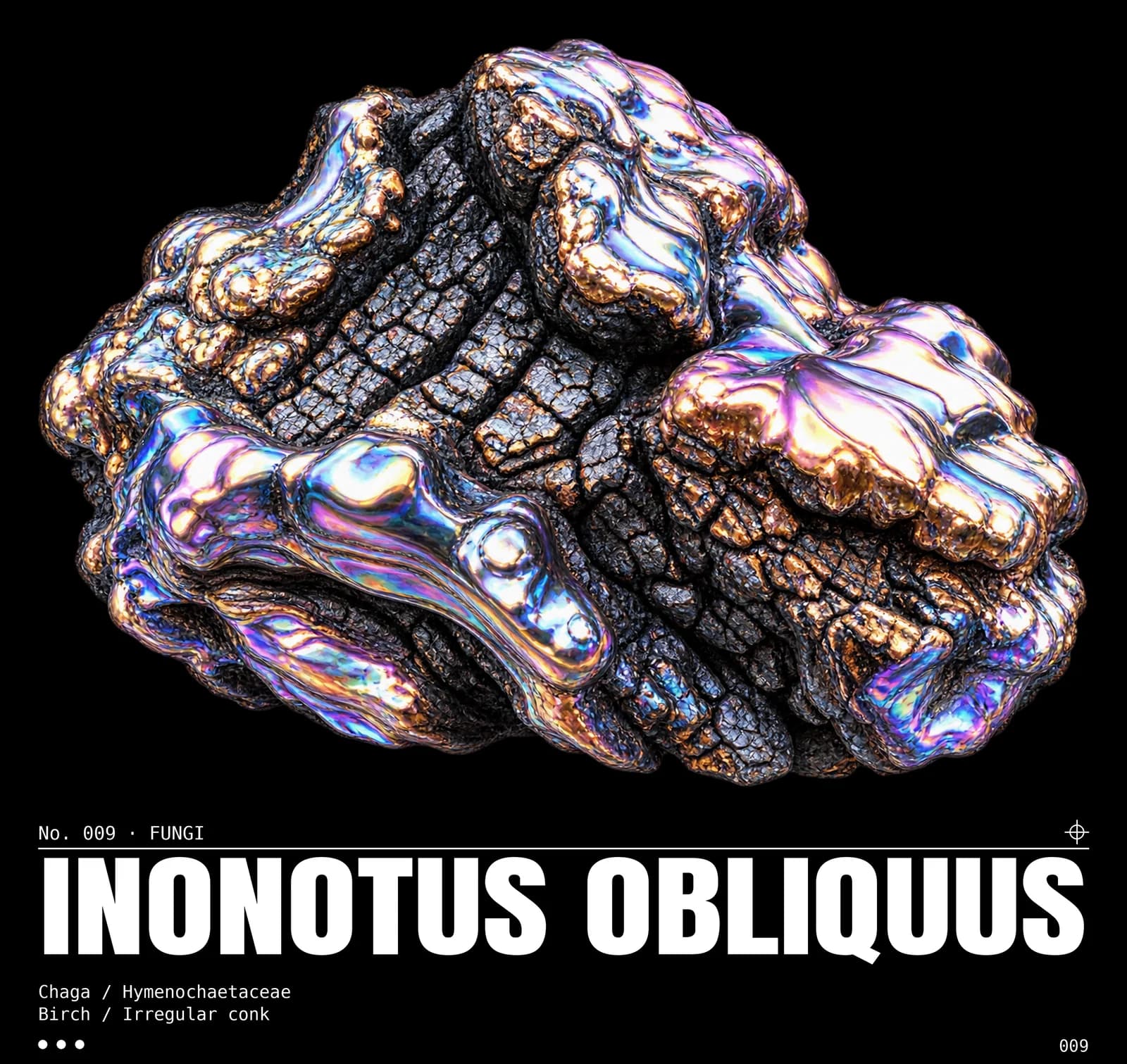 Visuel Inonotus obliquus